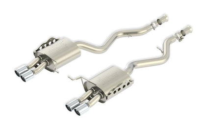 Borla 14 - 17 C7 Corvette Stingray ATAK Axle - Back Exhaust System with 4.25 - Inch Stainless Tips | bor11863CB - JDMuscleSPK133848