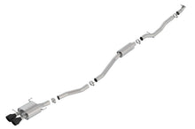 Borla [17-20 Civic Si] S-Type Cat-Back Exhaust System - Ceramic Black Tips - JDMuscleCat Back Exhaust Systembor140777CB