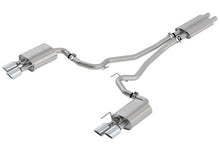 Borla 2018 - 2022 Ford Mustang GT Cat - Back Exhaust System Touring - Rolled Polished Tips - JDMuscleShop the look 2bor1014045