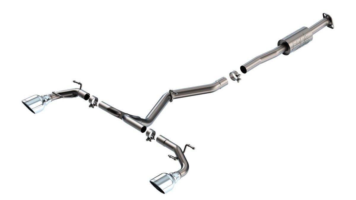 Borla 22 - 23 BRZ ATAK Catback Exhaust w/ Chrome Tips | 140910 - JDMuscleCat Back Exhaust System140910