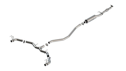 Borla 22 - 24 Honda Civic Sport Touring AT/MT ATAK Catback Exhaust (Reuse O.E. Tips / Valance) - JDMuscleCat Back Exhaust Systembor140966