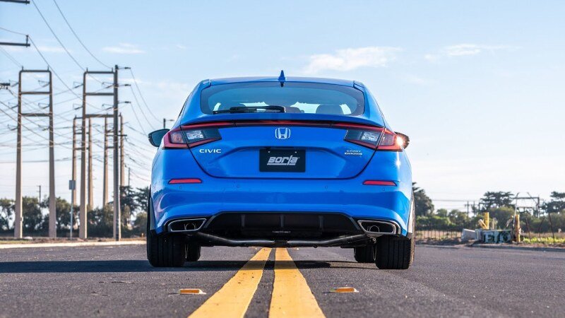Borla 22 - 24 Honda Civic Sport Touring AT/MT ATAK Catback Exhaust (Reuse O.E. Tips / Valance) - JDMuscleCat Back Exhaust Systembor140966