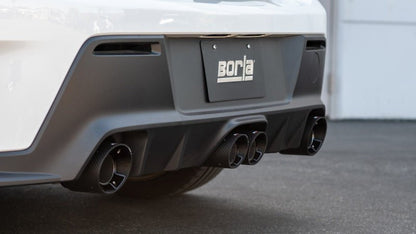 Borla 23 - 24 Toyota GR Corolla ATAK Cat Back System - Carbon Fiber & Black Anodized - JDMuscleSPKbor140942CFBA