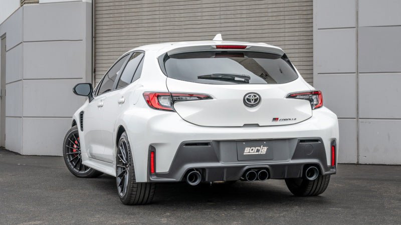 Borla 23 - 24 Toyota GR Corolla ATAK Cat Back System w/ Black Tips - JDMuscleSPKbor140942CB