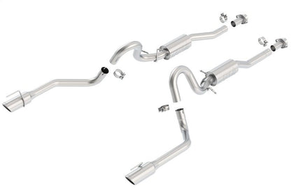 Borla 99 - 04 Ford Mustang 4.6L V8 Catback Exhaust - JDMuscleShop the look 2bor140067