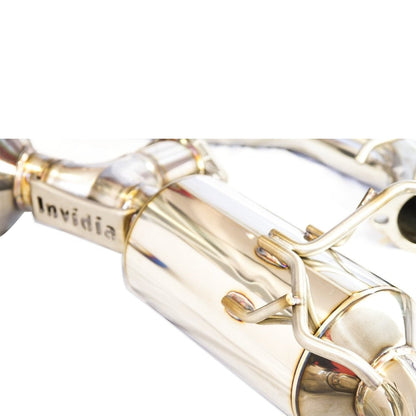 Invidia 13-22 BRZ / 13-16 FRS/ 17-21 GT86 / 2022 GR86 N2 Dual Burnt Titanium Tip Exhaust | HS12SST6N21GT