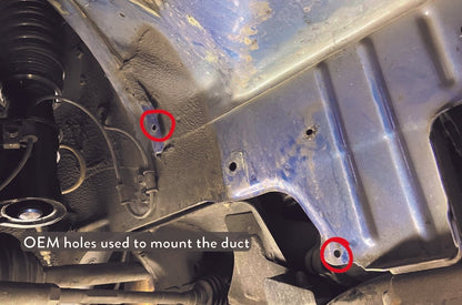 Brake Duct Kit - Subaru Impreza Sedan/Wagon (GD/GG, 02 - 07) - JDMuscleBrake Ductsku-40804652711980Pancake Ducts (GD/GG) ONLY