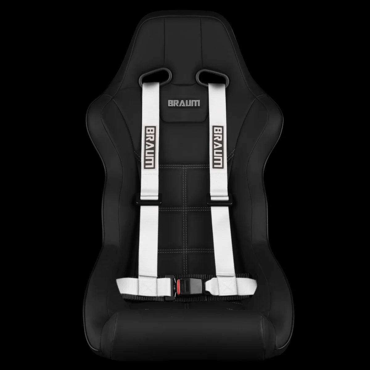 Braum 4 PT - Racing Harness 2” Strap - JDMuscleHarnessesBRH-WHP4White