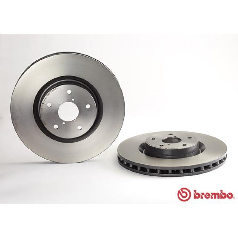Brembo 05 - 14 Impreza/15 - 17 STI/2020 Toyota 86 Front Premium UV Coated OE Equivalent Rotor | 09.7812.21 - JDMuscleBrake Rotorsbre09.7812.21