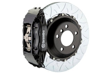 Brembo [2008-2014 WRX / 2015-2021 WRX] Front GT Big Brake Kit - 4-Piston, 355x32mm 2-Piece Slotted Rotors - Black - JDMuscleBig Brake Kitsbrb1HD.8006A1
