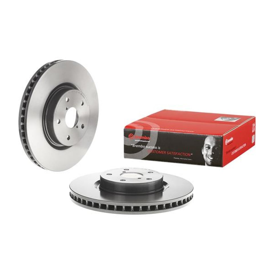 Brembo 2015 Legacy/15 - 19 Outback/15 - 20 WRX Front Premium UV Coated OE Equivalent Rotor | 09.D245.11 - JDMuscleBrake Rotorsbre09.D245.11