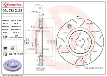 Brembo OE [2005-2017 WRX STI / 2018-2020 Toyota 86] Front Sport Brake Disc - 326x30mm - JDMuscleBrake Rotorsbre09.7812.2S