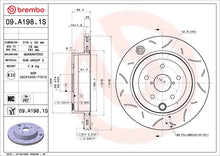 Brembo OE [2008-2014 WRX STI] Rear Sport Brake Disc - 316x20mm - JDMuscleBrake Rotorsbre09.A198.1S
