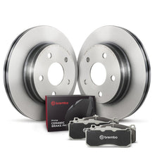 Brembo OE Front Disc Brake Kit for 2006 - 2012 Ford Mustang – High - Performance Ceramic Brake Pads and Discs | breKT00427 - JDMuscleSPK805136G