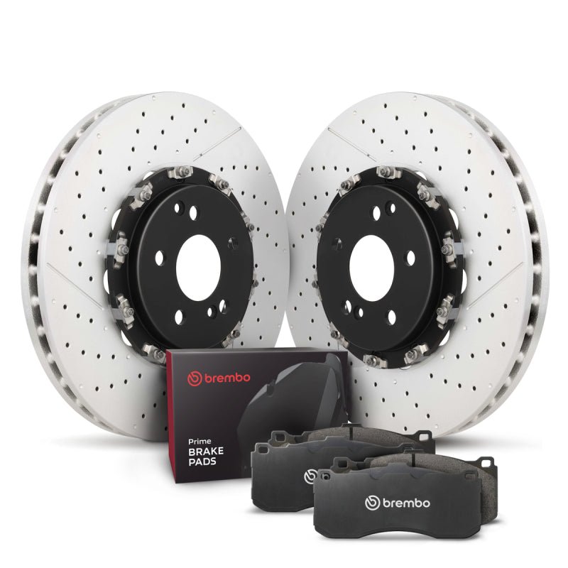 Brembo OE Front Disc Brake Kit for 2011 - 2015 Nissan GT - R – High - Performance Brake System | breKT04316 - JDMuscleSPK805180G