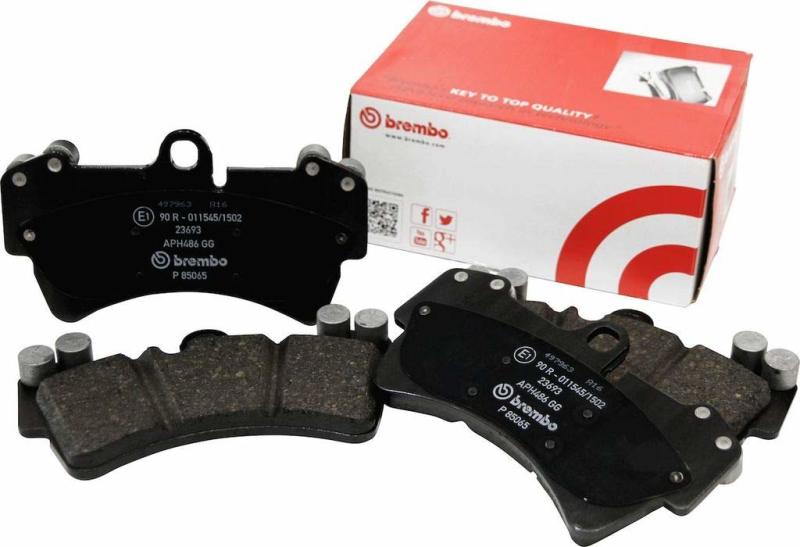 Brembo OE P10064N Front Premium Ceramic Brake Pad for Chevrolet Camaro, Corvette, and SS Models | breP10064N - JDMuscleSPK569912