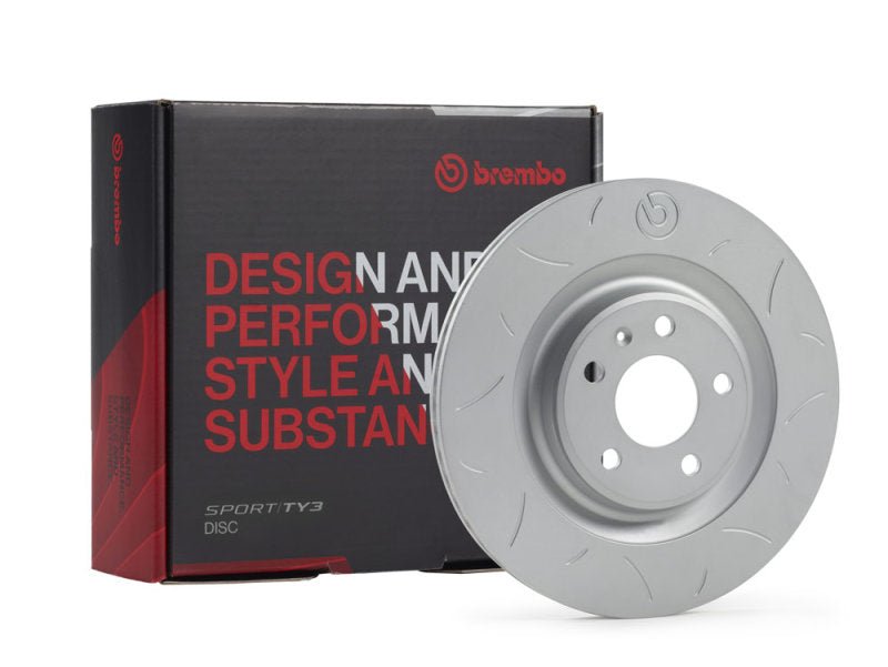 Brembo Rear TY3 Sport Disc Rotor for Subaru WRX STI 2000 - 2008 and 1999 - 2009 WRX STI 2.0L AWD - 316X20 | brb59.E114.24 - JDMuscleSPK581035