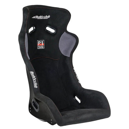 Buddy Club P1 Racing EVO Bucket Seat (Regular) - Black - JDMuscleSeatsBC08-P1BKSR-B3
