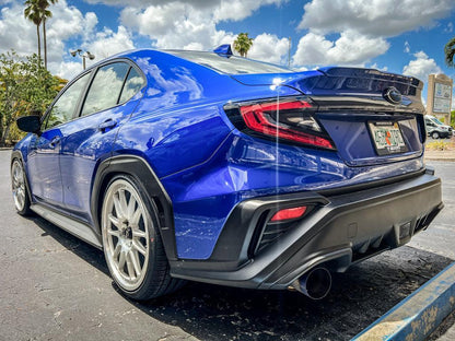 C - Cut Tail Light Overlays - 2022+ WRX - JDMuscleTaillights22WRXCCUTTL-DSDark Smoke