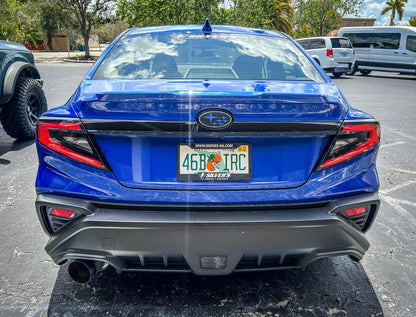 C - Cut Tail Light Overlays - 2022+ WRX - JDMuscleTaillights22WRXCCUTTL-DSDark Smoke