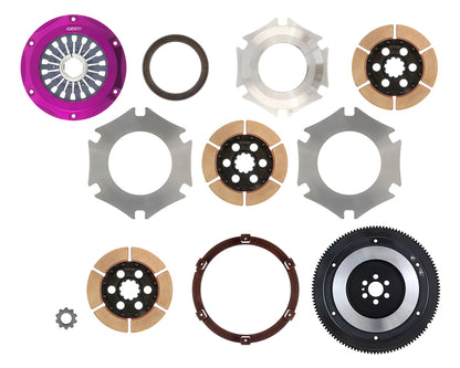 Exedy [93-94 Skyline GTR] Hyper Stage 5 Triple Cerametallic Clutch - Rigid Disc