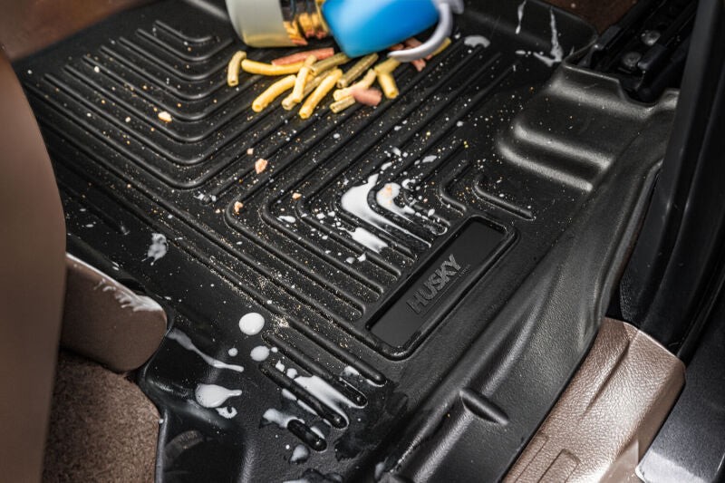 Husky Liners [16-17 Civic] WeatherBeater Front and Second-Row Floor Liner Combo - Black, HSL98461