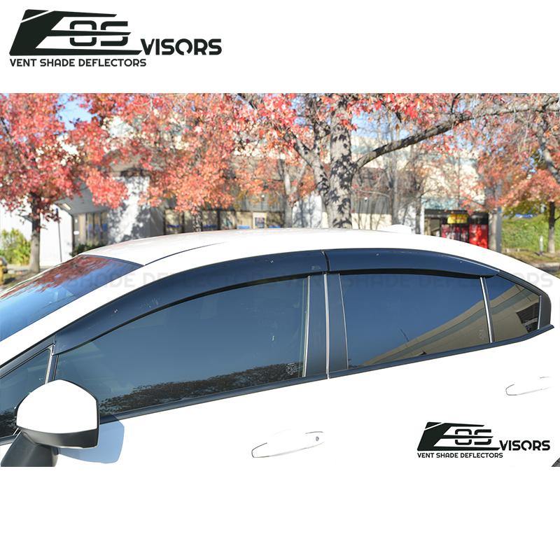 Extreme Online Store 15-21 Subaru WRX/STI Window Visors Wind Deflectors Rain Guards