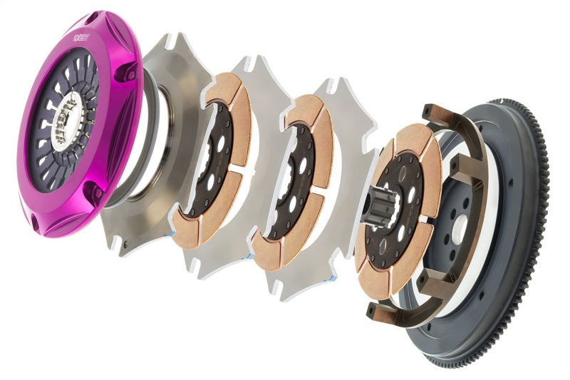 Exedy [93-94 Skyline GTR] Hyper Stage 5 Triple Cerametallic Clutch - Rigid Disc