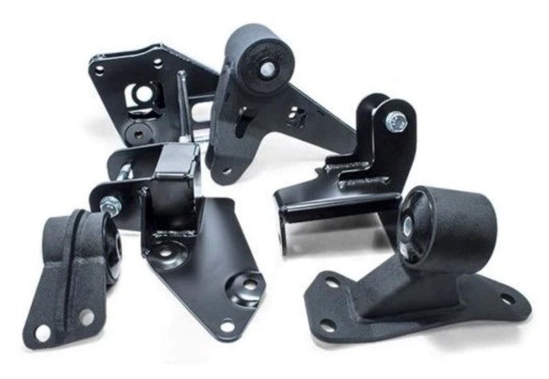 Innovative Mounts [96-00 Civic K-Series Manual] Aluminum Mounts with 75A Bushings - Silver