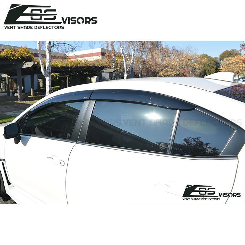 Extreme Online Store 15-21 Subaru WRX/STI Window Visors Wind Deflectors Rain Guards