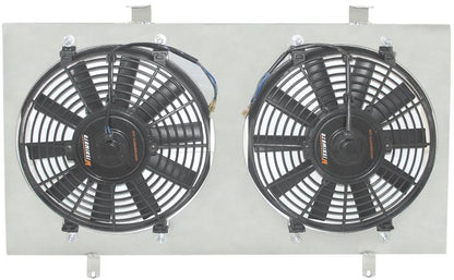 Mishimoto [83-87 Corolla] Aluminum Fan Shroud Kit - Black