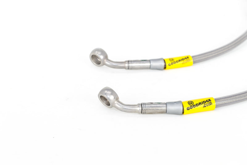Goodridge [97-00 Civic] G-Stop Stainless Steel Brake Line Kit - Silver