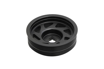 Torque Solution [05-09 Legacy] Lightweight Crank Pulley - Black