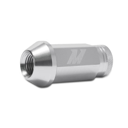 Mishimoto Aluminum Locking Lug Nuts M12x1.25 20pc Set Silver | MMLG-125-20LSL