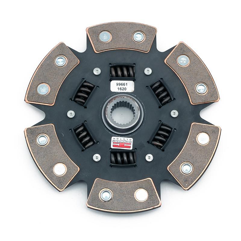 Competition Clutch [06-14 WRX, 05-09 Legacy GT, 04-08 Forester, 04-06 Baja] Stage 4 Strip Series Clutch Kit with Steel Flywheel - 6-Puck Ceramic - COMP15026-1620