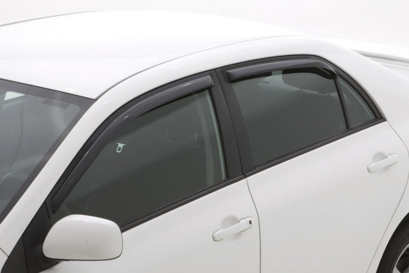 AVS [09-13 Corolla] Ventvisor In-Channel Window Deflectors 4-Piece - Smoke