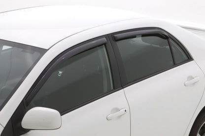 AVS [09-13 Corolla] Ventvisor In-Channel Window Deflectors 4-Piece - Smoke