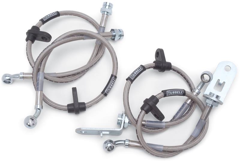 Russell Performance [06-09 Civic] Si Brake Line Kit - Stainless Steel Braided