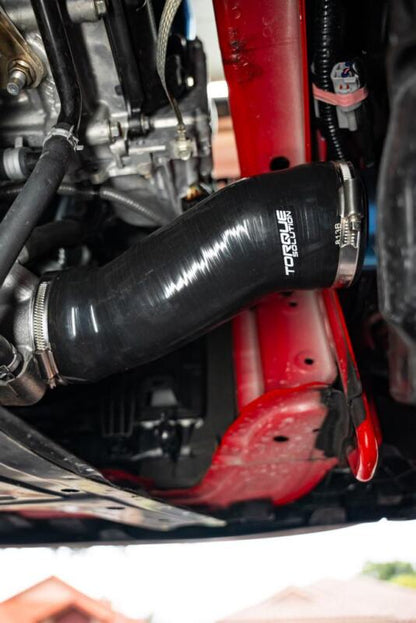 Torque Solution 2022+ Subaru WRX Titanium Intake Pipe Kit | Burnt Blue