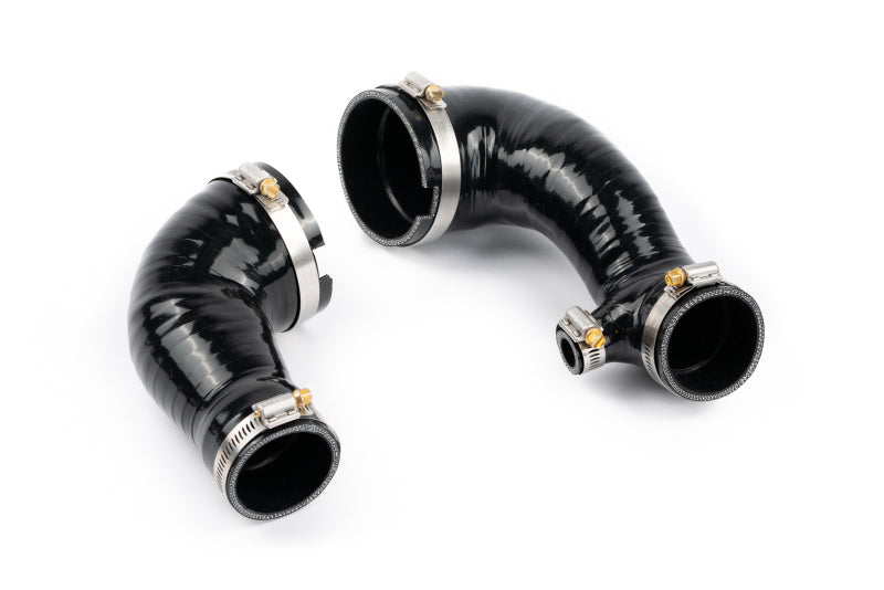 AMS Performance [16-24 Q50 / 17-22 Q60] 80mm Air Intakes - Black