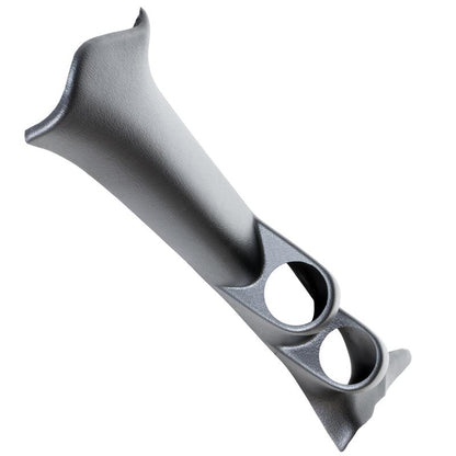 AutoMeter [04-07 Impreza WRX/STI] Dual 52mm Gauge Pillar Pod - Black Textured, Part 22592