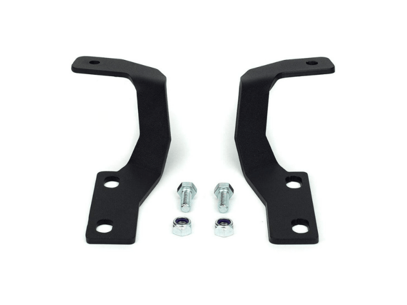 Cali Raised LED 10 - 24 Toyota 4Runner Low Profile Ditch Light Brackets Kit - Brackets Only | calCR2346 - JDMuscleSPK800898