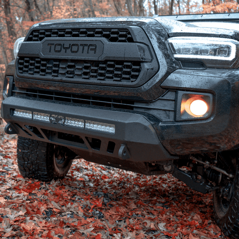 Cali Raised LED 16 - 23 Toyota Tacoma Stealth Bumper – No Bull Bar, No Light Bar | calCR4134 - JDMuscleSPK800840