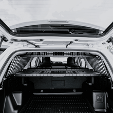 Cali Raised LED Interior Rear Molle Panel for Toyota 4Runner 2010 - 2024 – Dual - Side 2 - Row Seating and Upper Tray Storage | calCR3599 - JDMuscleSPK801151
