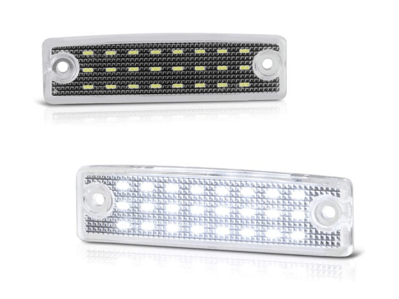 Cali Raised LED License Plate Lights for Toyota 4Runner 2003 - 2024 | Bright White LED Replacement | calCR2412 - JDMuscleSPK801287