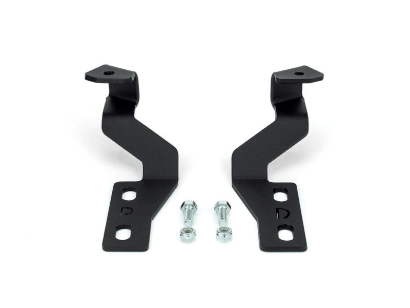 Cali Raised LED Low Profile Ditch Light Brackets Kit for 2014 - 2021 Toyota Tundra - Part calCR2351 | calCR2351 - JDMuscleSPK801121