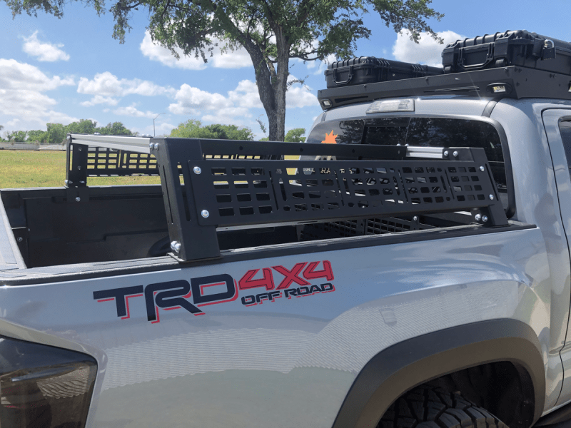 Cali Raised LED Overland Bed Rack for 2023 Toyota Tacoma Short Bed Mid Height - Part Number CR3701 | calCR3701 - JDMuscleSPK801203