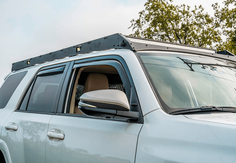 Cali Raised LED Premium Roof Rack for Toyota 4Runner 10 - 24 - No Light Bar, No Switch, Cut Outs Only | calCR2836 - JDMuscleSPK801005