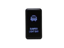 Cali Raised LED Tall Style Toyota OEM - Style Bumper Light Bar Switch - Blue | calCR2389 - JDMuscleSPK801068