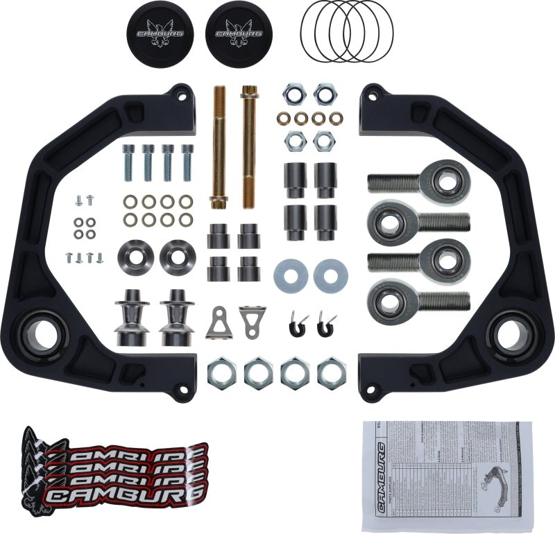 Camburg KINETIK V2 Performance Billet Uniball Upper Arms for Toyota Landcruiser 300 and Lexus LX600 (2022 - 2023) | cmbCAM - 310194 - GRY - JDMuscleSPK752708